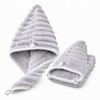 2 Packs Large Microfiber Hair Towels for Women, Super Absorbent