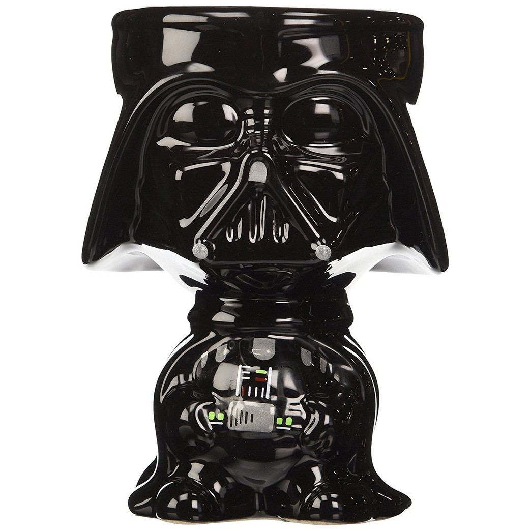 Star Wars Goblet with 1 Packet of Double Chocolate Cocoa Mix - Darth Vader