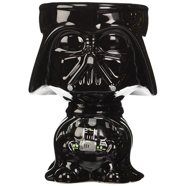Star Wars Goblet with 1 Packet of Double Chocolate Cocoa Mix - Darth Vader
