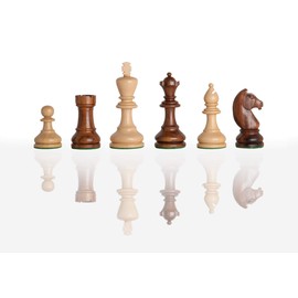 The House of Staunton - The Modern Chess Set - Pieces Only - 3.75" King - Golden Rosewood