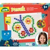 Lena 35621 Mosaic Plug-In Game Set, Mosaic with 140 Plugs