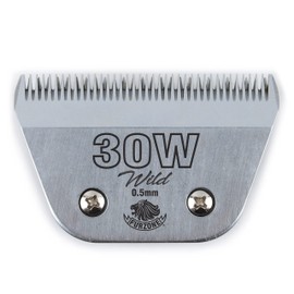 FURZONE Detachable Blade - Size 30W Wide Blade 1/50", Made of Extra Durable Japanese Steel, Compatible with Most Andis, Oster, Wahl A5 Clippers