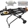 Outdoor Grill Stand for Weber Q1200, Q1000, Q2200, Q2400, Portable