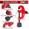 Sharp-tec 3-30mm Pipe Cutter, Adjustable Tube Cutter with Aluminum Alloy