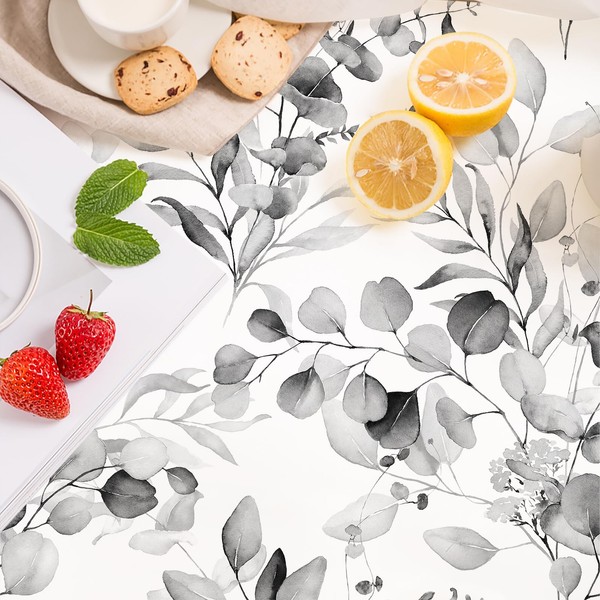 HAOKHOME Floral Shelf Liner and Cabinet Liner, Self-Adhesive Drawer Liners,
