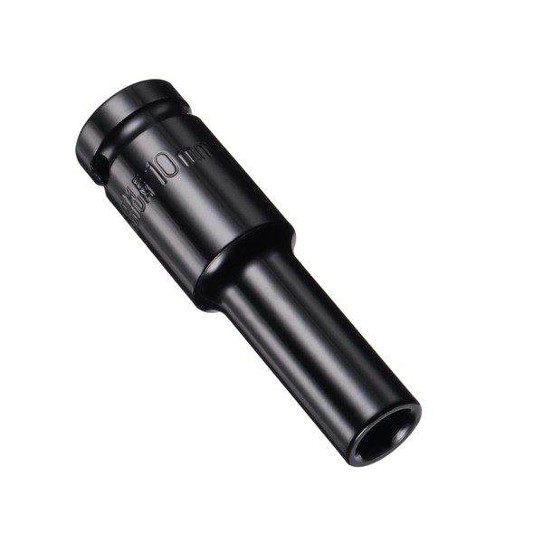 TOP-VIGOR Deep Impact Socket, 1/2" Drive to 10mm Deep Impact