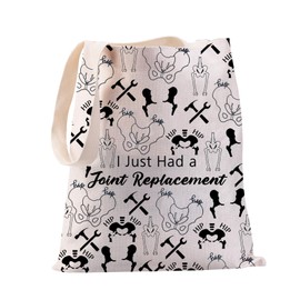 PXTIDY Hip Replacement Gifts Hip Replacement Hip Recovery Tote Bag New Joint Hip Surgery Gifts Hip Prosthesis Gift