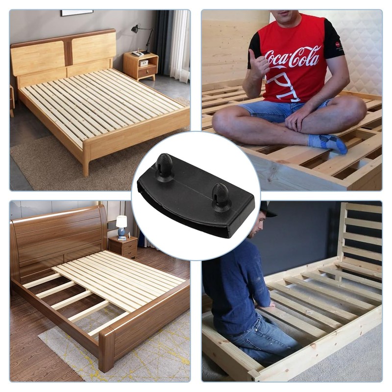 20 Pcs Bed Slat Holders,Slats King Size,Slat Caps,Side and Center