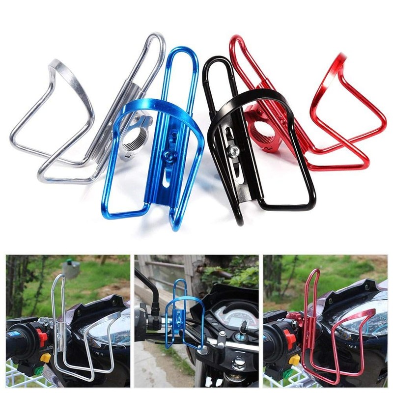 Universal Motorcycles Drink Cup Holder Handlebar Adjustable Motorbike Water Beverage
