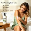 2PCS Lemon Eucalyptus & Rosemary Scented Body Lotion – Lightweight,