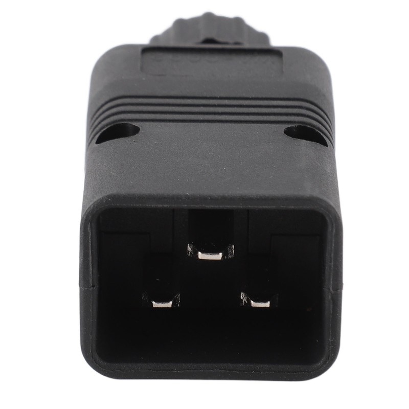 2pcs IEC320 C20 Power Socket Adapter Receptacle Connector Copper PVC