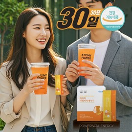 Atomy Power Vita Energy (30 packets, 1 month supply) stick effervescent vitamin / 애터미 파워비타에너지 (30포, 1개월분) 스틱 발포비타민