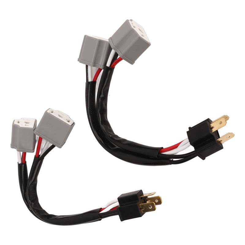 9003 H4 Headlights Wiring Harness Socket, Male to Female Headlamp