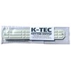 K-TEC 2"x3" High Gloss White Aluminum Downspout Straps with Color-Matched