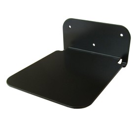 Galleksa Invisible Concealed Floating Metal Bookshelf Bookcase Wall Mounted Storage for Home Room Creative Decoration Book Display (1 - Pack, Black)