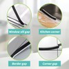 9 Pcs Crevice Cleaning Brush, Bathroom Gap Brush, Hand-held Groove