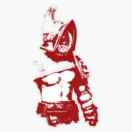The Gladiator Window Bumper Sticker Decal 5"