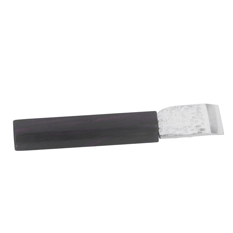 Leather Skiving Knife Flat Mouth Ergonomic Wooden Handle DIY Hand