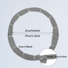 UAREBST Silicone Pie Crust Shields, Adjustable Baking Pie Crust Shield