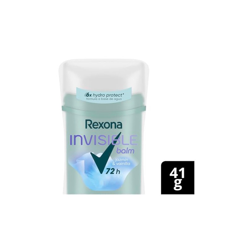 Rexona Invisible Balm Jazmín & Vainilla 41g