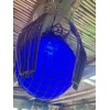 NEW Rattan Float Lamp W/ Netting W/blue Led Bulb Smokin