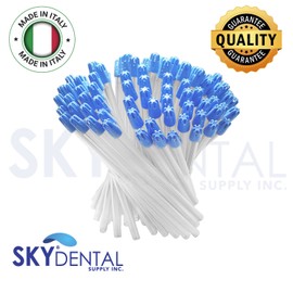 Sky Choice 4500x Saliva Ejector Translucent clear with Blue Tips Made in Italy
