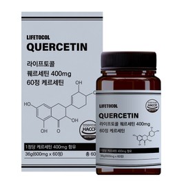 Quercetin Quercetin 400mg 60 tablets, 1 piece / 퀘르세틴 케르세틴 400mg 60정, 1개