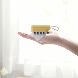 Shampoo Brushes 2pcs Hair Tools Beauty Tools Scalp Massage Care Bathing Supplies Hair Comb Cleaning Brushes 2pcs 00643WT / 샴푸 브러쉬 2개입 헤어 툴 기 미용 도구 두피 마사지 케어 목욕 용품 머리 빗 청소 용 브러쉬 2개 00643WT