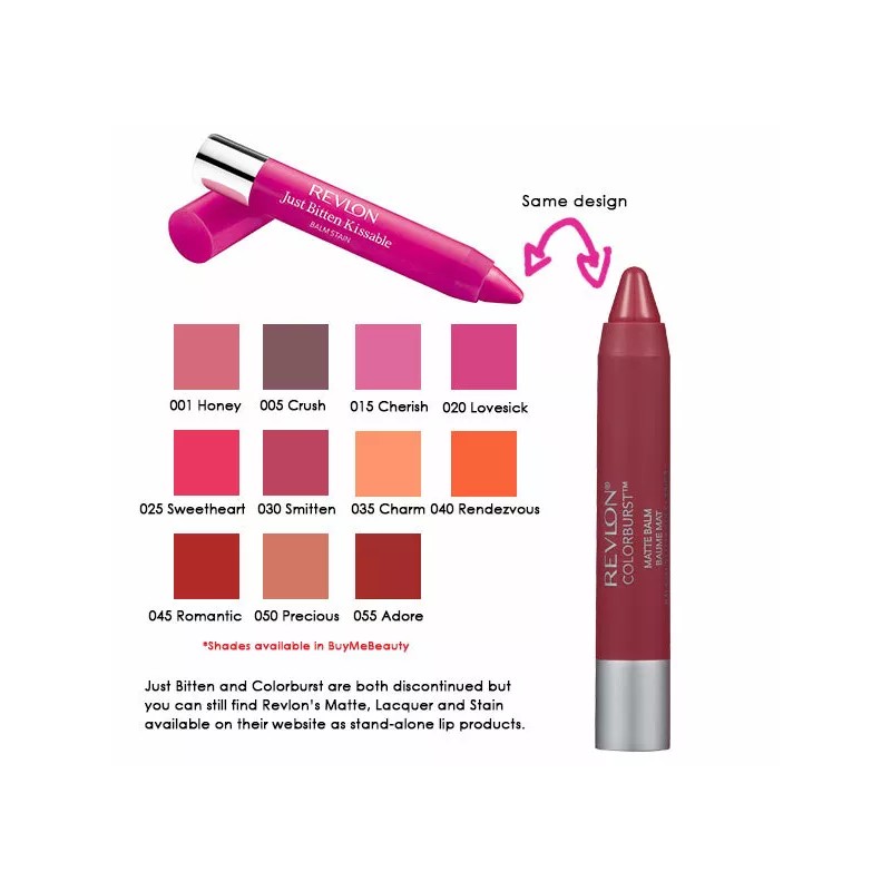 Revlon Colorburst Lip Balm Stain / Lacquer / Matte 0.95