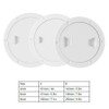 Yuecoom 4/6 Inch Boat Hatch Deck Plate, Round Non-Slip Inspection