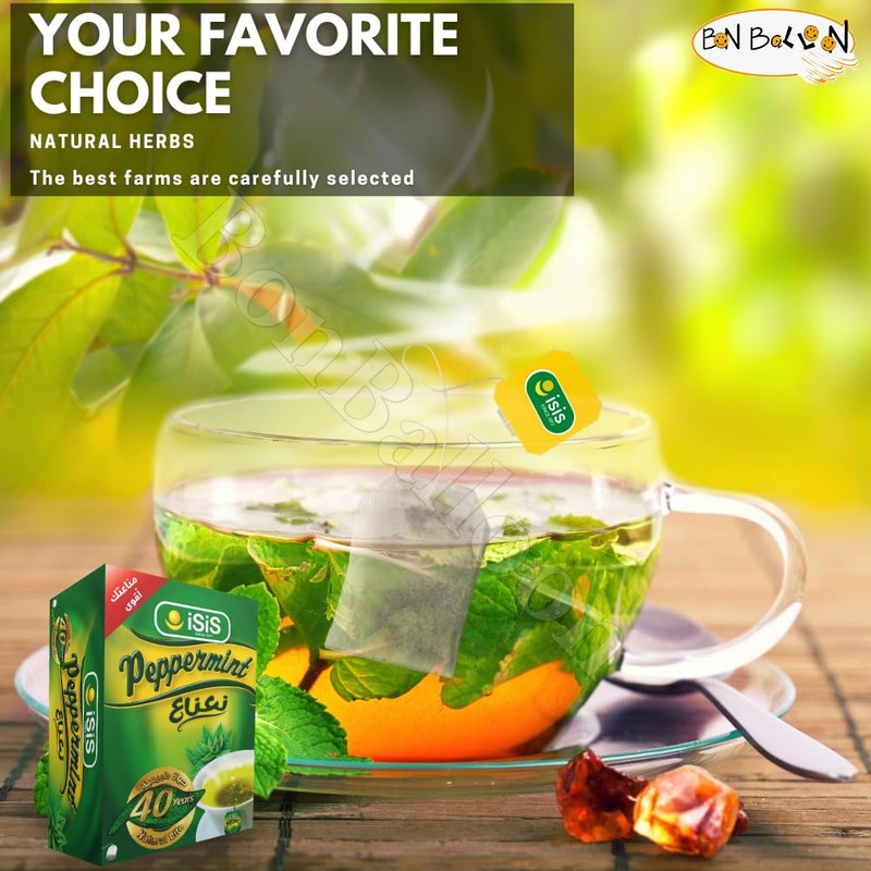 Isis Natural Egyptian Peppermint Mint Herbal Tea Daily Life Style