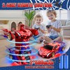 Spider Transform RC Cars Toys with Eye & Underbody Lights,