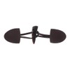 Cherjoury 6 Pairs Leather Horn Toggle Closure Buttons Coat for