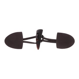 Cherjoury 6 Pairs Leather Horn Toggle Closure Buttons Coat for Jacket Duffle Shawl Clothes,Toggle Buttons