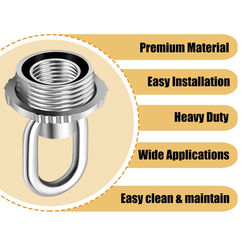 Light Fixture Cross Bar Kit Screw Collar Loop Kit Canopy