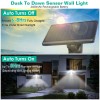 Solar Powered Outdoor Wall Lamps Motion Sensor Separate Solar Panel