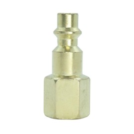 CDQBWKJGFJ 10 Pcs Brass 1/4 Inch NPT Brass Female Air Hose Quick Connect Adapter,Air Coupler and Plug Kit,Air Compressor Fittings