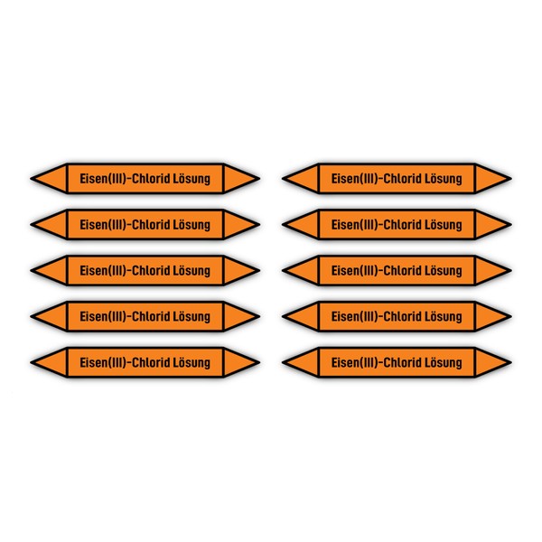 Stickers: 100 x 15 mm, Pack of 10, Group 6,