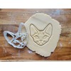 Devon Rex Cat Cookie Cutter, 3 inch, Face Shape
