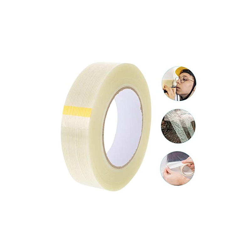 NUOBESTY Cinta De Flejado Profesional Fibra De Resistente Cinta De