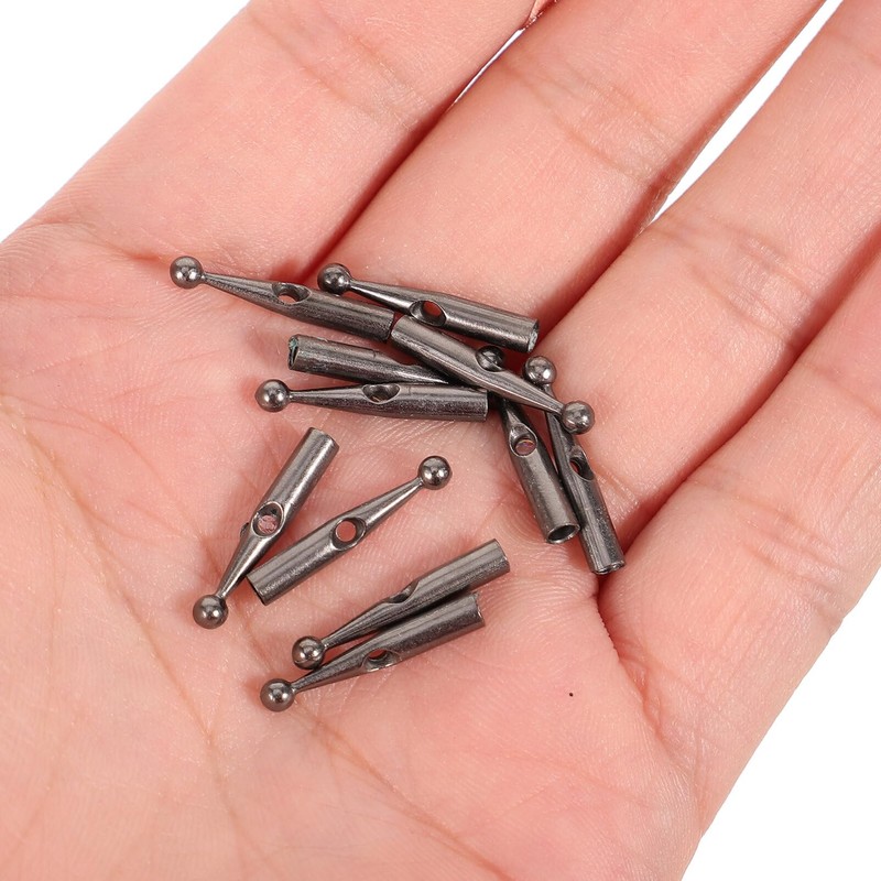 DOITOOL 10pcs Umbrella Tail Beads, Umbrella Replacement Tips, Foldable Umbrella