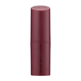MUA Makeup Academy Creamy Matte Lipstick, Survivor (Plum), Highly Pigmented - Vegan & Cruelty Free (Pack of 1)