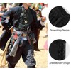 Men's Ankle Banded Pants Medieval Viking Navigator Pirate Costume Trousers