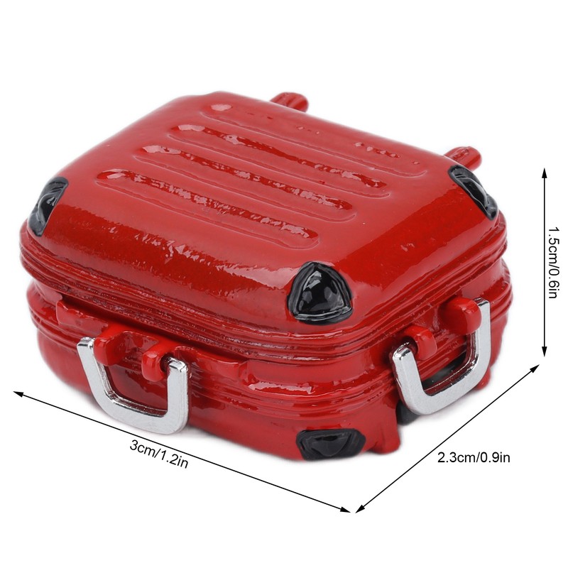 Mini Travel Hard Suitcase Cute Simulation Life Scene Dolls Travel