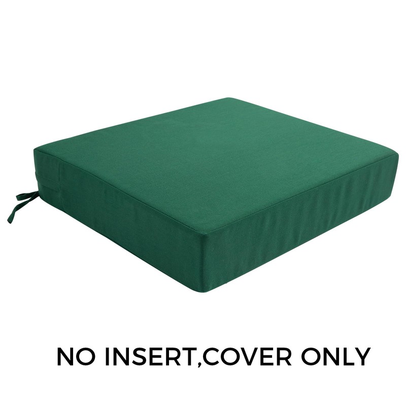 FUNHOME Outdoor Cushion Covers 24 x 24 x 4 inch,Set