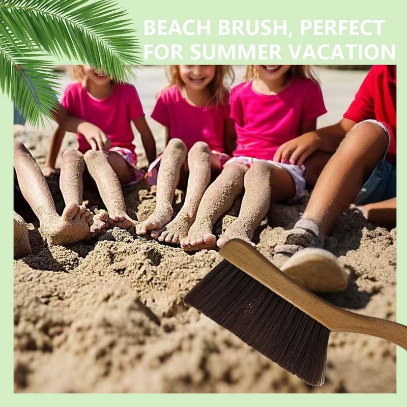 Sand Brush for Beach Feet - Effective Sand Remover with