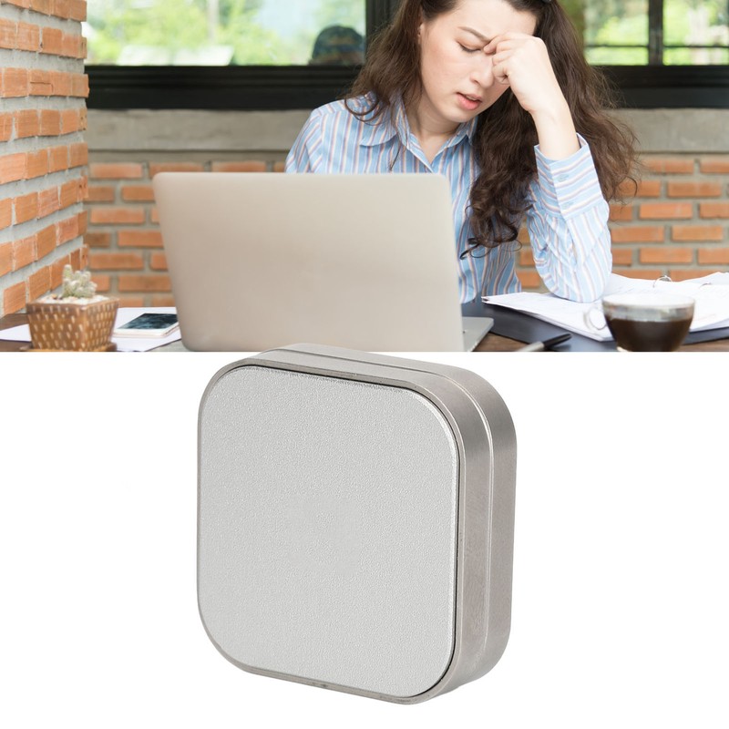 Push Slider Card Anxiety Relief Stainless Steel Portable Decompression Push