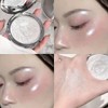 쉬머 다이아몬드 핑크 하이라이터 3색 팔레트 밝게 연출 윤기나는 자연스럽고
