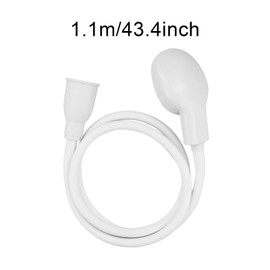 1 Pc Portable Handheld Shower Head,Shower Attachment for Mixer Tap and Hose Pet Showerhead Single Tap Hand Held Shower Sprayer for Bathing Baby Pets Vegetables