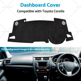 MAX COOL Dash Mat Suitable for Toyota Corolla Cross Without HUD Dashboard Cover Pad Carpet